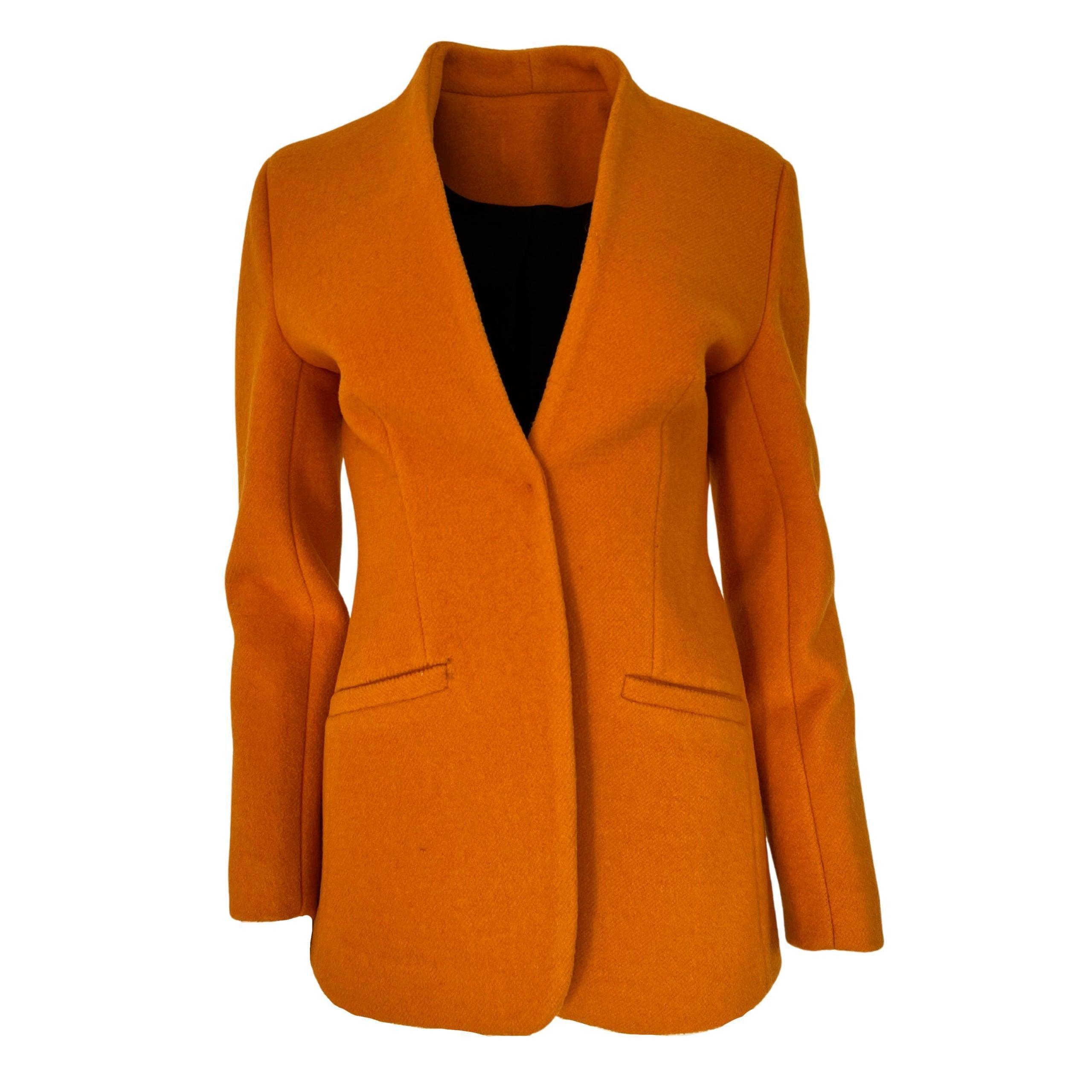 Cult Moda - Wool V-Neck Blazer - L